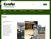 Tablet Screenshot of conifer.ca