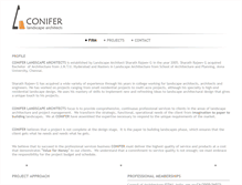 Tablet Screenshot of conifer.co.in